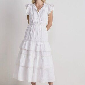 Vineyard Vines Christine Eyelet Shell Dress